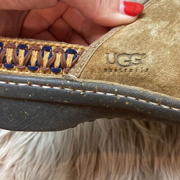 UGG Kohala Clog Leather Suede Sheepskin Comfort Closed Toe Slip-on Mule Slides - Picture 7 of 9
